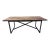 Vintage Salvaged Boatwood Table From Restoration Hardware’s Retired Collection For Sale