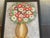 Mid 20th Century Framed Floral Still-Life Painting - Signed For Sale - Image 11 of 14