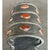 Vintage Carnelian Gilt Silver Turkoman Cuff For Sale - Image 9 of 12