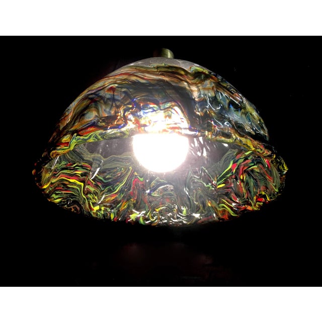 Mid-Century Modern Mid-Century Ceiling Lamp from Barovier & Toso For Sale - Image 3 of 6