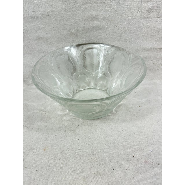 Vintage Lalique Thistle Bowl For Sale - Image 9 of 11
