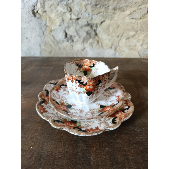 Antique Art Deco Melba China England Tea Set, 1930s, Set of 30 For Sale - Image 4 of 10