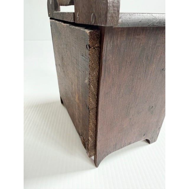 Antique Miniature Wooden Salesman Sample Dresser Chest of Drawers For Sale - Image 9 of 12