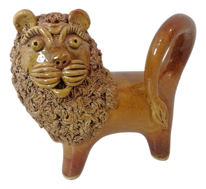 Vintage Ceramic Lion, 1960s-1970s