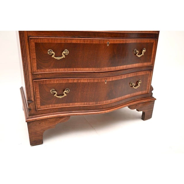 Vintage Georgian Style Chest of Drawers, 1930 For Sale - Image 10 of 11