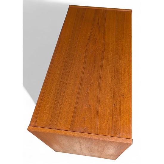 1950s Teak Low Boy Dresser For Sale - Image 4 of 5