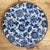 Vintage Takahashi Ironstone Blue Floral Side Plates, a Pair For Sale - Image 4 of 6