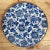 Vintage Takahashi Ironstone Blue Floral Side Plates, Pair For Sale - Image 4 of 6