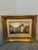 Mid 20th Century European Street Scene Original Framed Painting For Sale - Image 6 of 8