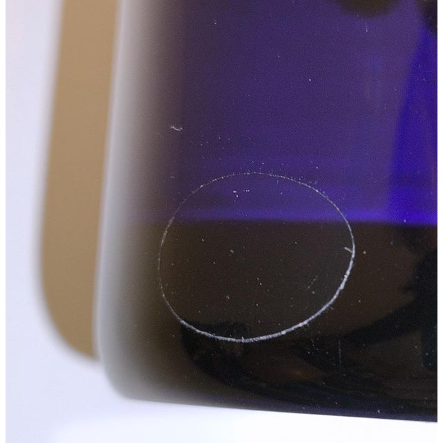Sculptural Optical Art Glass Vase by Milan Macháček for Princ, Czech Republic, 1990s For Sale - Image 17 of 18