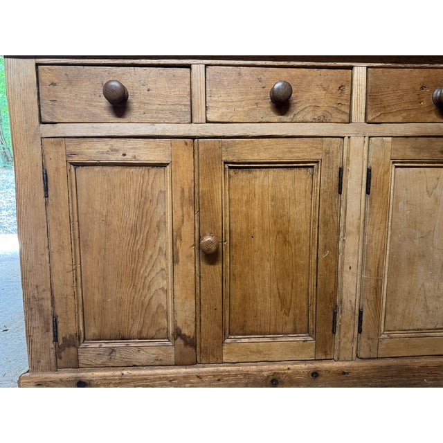 Antique Cabinet in Pine, 1860 For Sale - Image 10 of 12