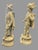 Pair of Antique Cast Metal Spelter Figural Statues Don Juan & Don Cesar For Sale - Image 11 of 12