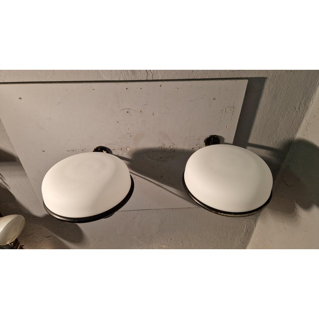 1950s Model 228/E Wall Lights by Gino Sarfatti for Arteluce, 1957, Set of 2 For Sale - Image 5 of 13