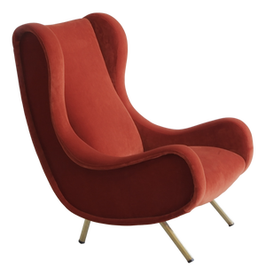 Italian Senior Lounge Chair by Marco Zanuso for Arflex, 1955