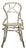 Matthew Izzo Home Faux Bois Side Chair For Sale