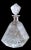 Biedermeier Bohemian Cut & Ground Crystal Liquor Bottle, 1920s For Sale - Image 3 of 13