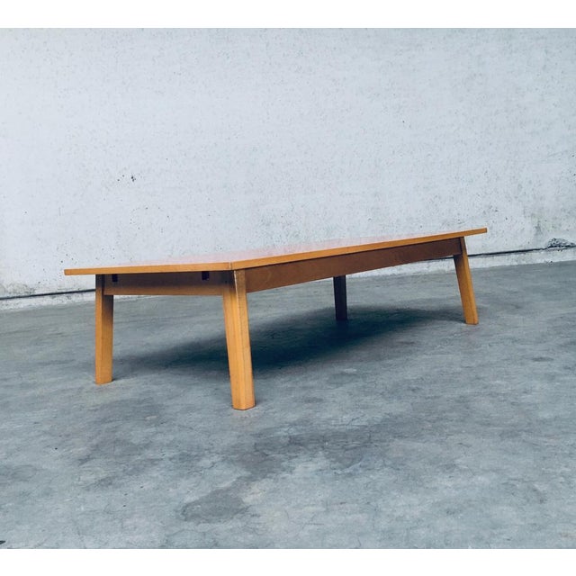 Mid-Century Red Coffee Table, Belgium, 1950s For Sale - Image 15 of 18