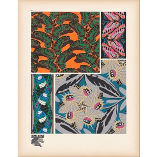 Papillons (Butterflies) Plate 17 Giclee Reproducion Art Print by Emile Allian Séguy For Sale