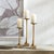 With a weighted base and tall slender body, this candle stand is a smart design. With classic lines, it plays well in the...