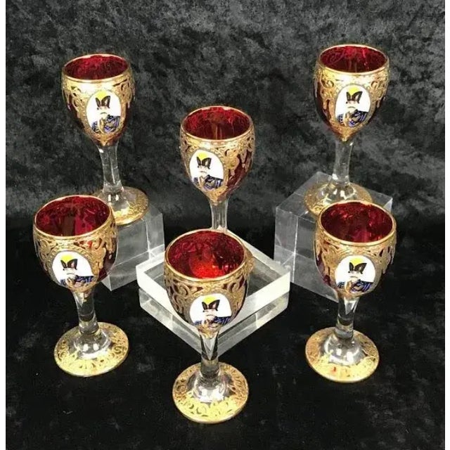 Mid 20th Century Persian Champagne and Cordial - Set of 12 For Sale - Image 12 of 13
