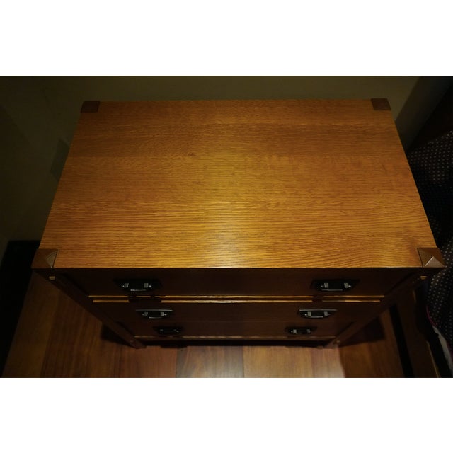 Stickley Three Drawer Nightstand Chairish