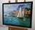 Impressionist Oil Painting Pier in Front of the City Yuriy Suprunchuk For Sale - Image 3 of 11