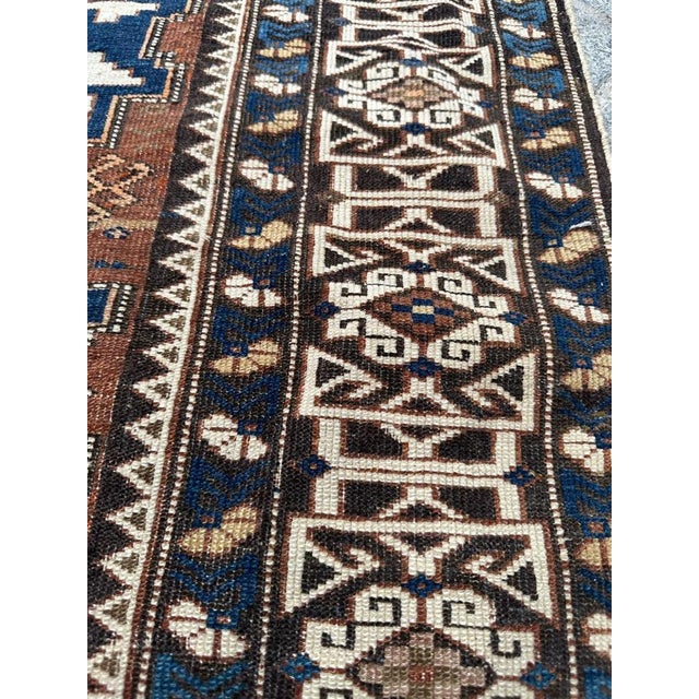 Antique Caucasian Shirwan Lesgui Rug, 1890s For Sale - Image 12 of 17