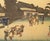 Paper 1960 After Hiroshige "The 53 Stations of Tokaido Road: 40th Station" French Ukiyo-E Print For Sale - Image 7 of 12