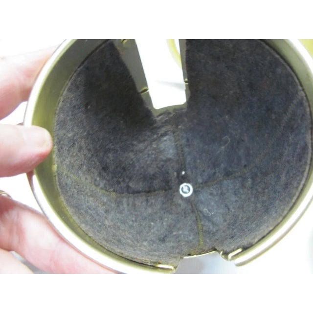 1940s Mid-Century Modern Hall China Pottery Yellow Teapot and Aluminum Cozy For Sale - Image 11 of 12