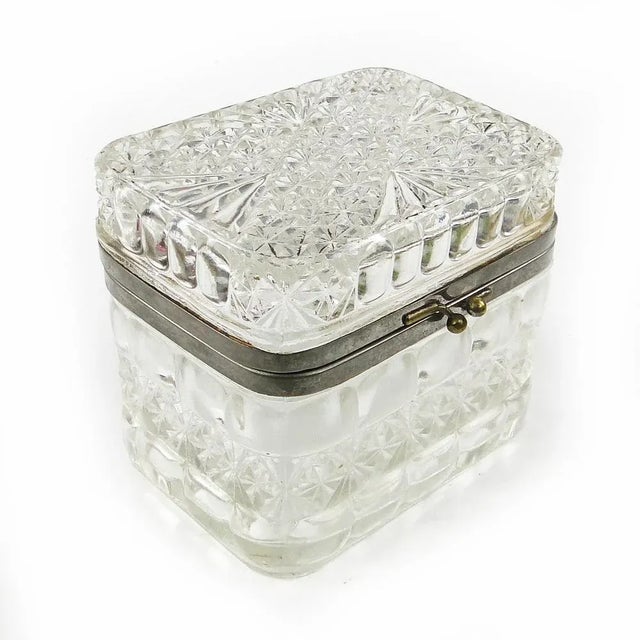 Polish Art Deco Sugar Bowl from Ząbkowice Glassworks, 1920s, in Very Good conditions. Designed 1920 to 1949 I have...