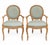 French 1970s French Napoleonic Style Carved Maple Rope Bergere Chairs - Pair For Sale - Image 3 of 7