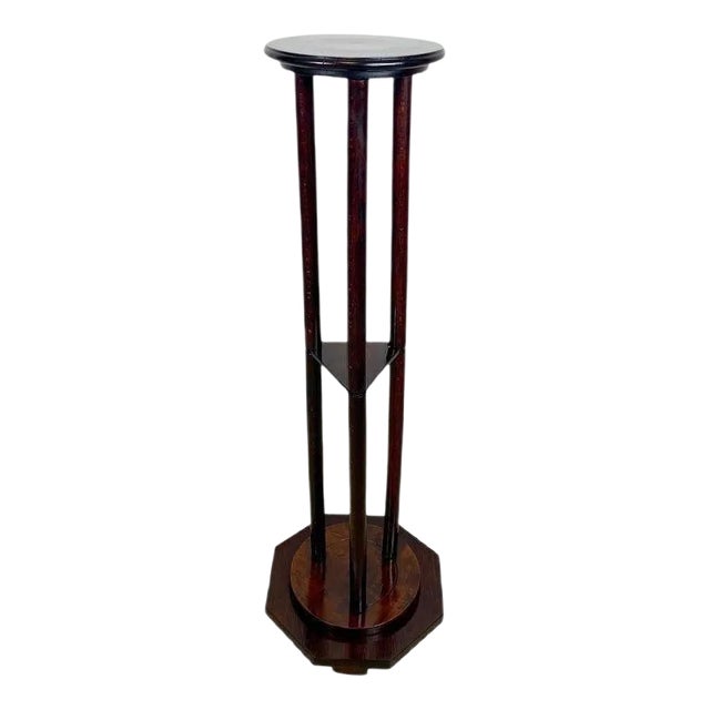 Art Nouveau Bentwood Pedestal, Austria, 1900s For Sale