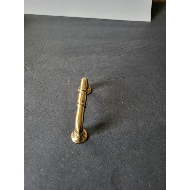 Mid-Century Modern 1990s Kent Brass Drawer Pull 3 Inch For Sale - Image 3 of 8