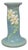 Vintage Roseville Usa Blue Clematis Flower Art Pottery Jardiniere Pedestal Base For Sale