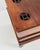 Brown Vintage Ming-Style Carved Hardwood Ice Chest Style Storage Box End Table on Stand For Sale - Image 8 of 11
