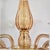 1980s Amber-Brown Neoclassical Murano Chandelier For Sale - Image 9 of 9