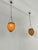 Orange Murano Glass Pendant Lamps, 1980s, Set of 2 For Sale - Image 11 of 11