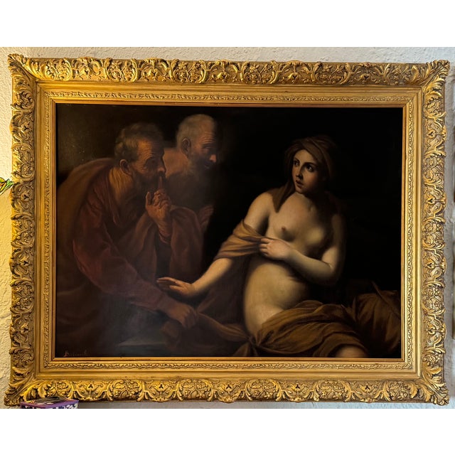 Guido Reni (1575–1642) was one of the premier painters of the Italian Baroque era. This painting depicts an incident taken...