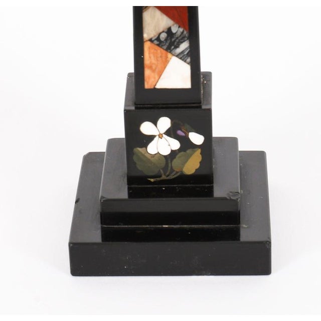 Antique Grand Tour Ashford Specimen Marble Obelisks, 1890, Set of 2 For Sale - Image 15 of 18