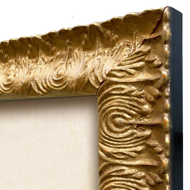 “Vintage Equestrian” Reproduction Giclee Print (2) in Ornate Gold Frame For Sale In New York - Image 6 of 7