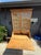 Mid 20th Century Pine Slant Front Secretary Desk With Bookcase For Sale - Image 4 of 8