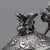 Silver Antique Italian Silver Three Piece Tea Set by G.Accarisi, 1890, Set of 3 For Sale - Image 8 of 18