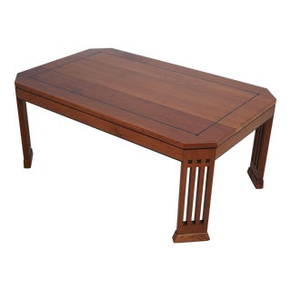Stickley 21st Century Collection Cherry Coffee Table For Sale