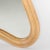 Large Wavy Rattan Mirror For Sale - Image 13 of 14