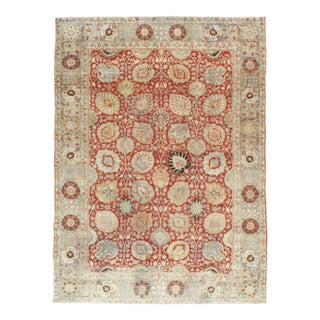 Galerie Shabab Collection Early 20th Century Persian Tabriz Carpet For Sale