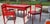 Red Mid 20th Century Thonet Dining Set For Sale - Image 8 of 10