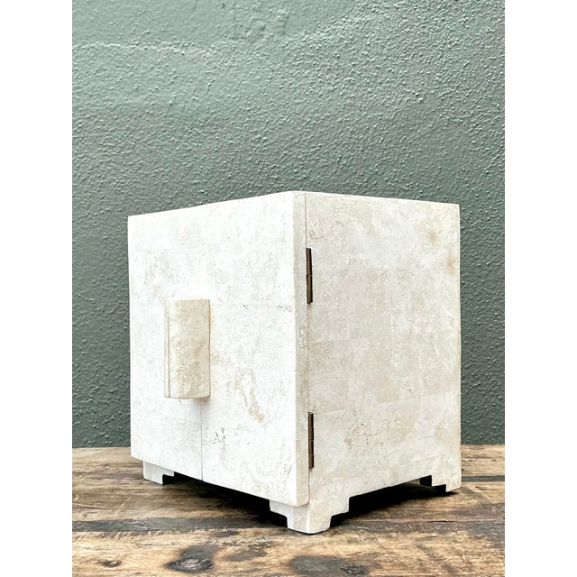Vintage Tessellated Stone Jewelry Box For Sale - Image 9 of 12