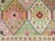 60s Turkish Handmade Multicolor Jejim Boho Area Kilim Rug For Sale - Image 9 of 11