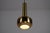 Black Brass Pendant Lamp by Vilhelm Lauritzen for Louis Poulen, Denmark, 1960s For Sale - Image 8 of 10