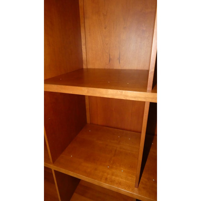 Brown Shigeto Box Bookcase by Vico Magistretti for Depadova, Italy, 1990 For Sale - Image 8 of 18